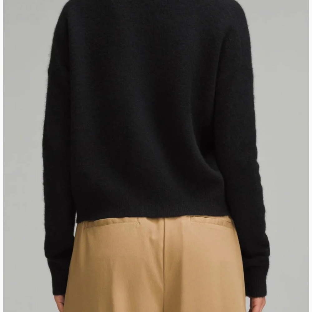 Lululemon Women's Alpaca Wool-Blend Cardigan Sweater - Picture 2 of 4
